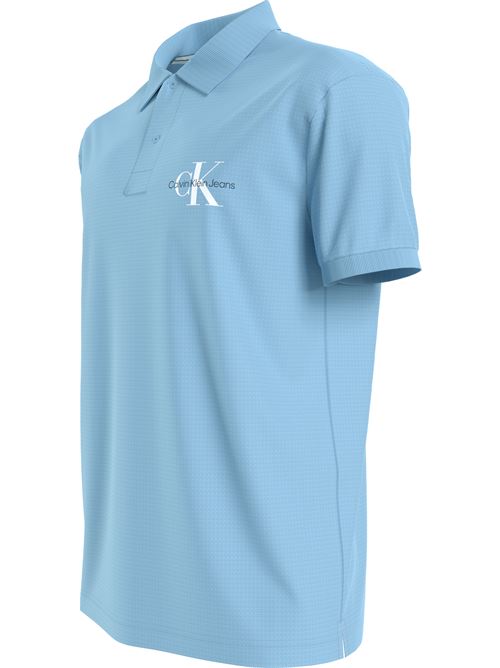 polo CALVIN KLEIN | J30J323395CEZ AZZURRO